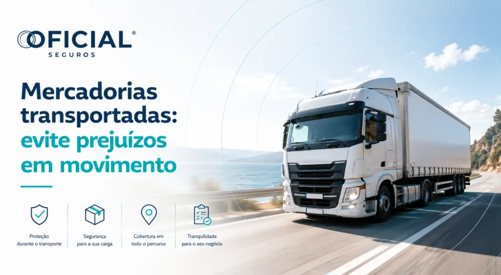 Mercadorias transportadas - evite prejuízos em movimento