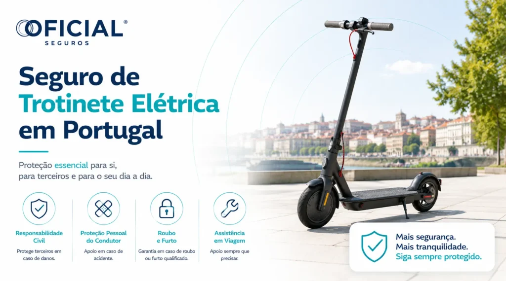 Seguro de Trotinete Elétrica em Portugal