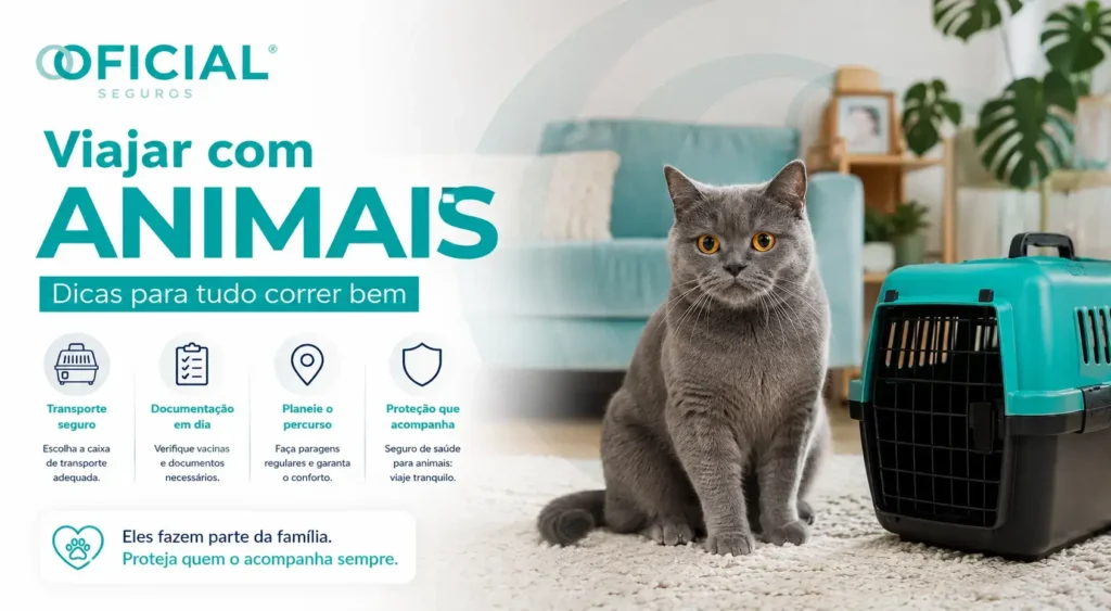 Viajar com Animais - Dicas para tudo correr bem