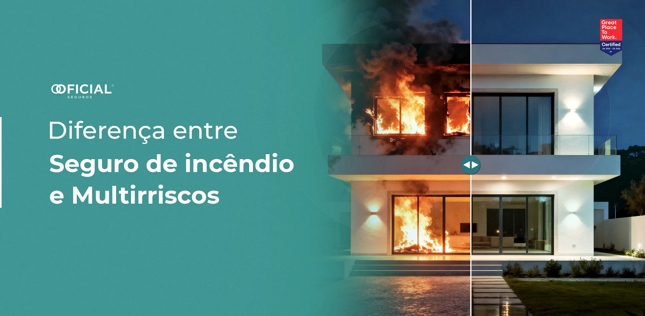 Diferença entre Seguro de Incêndio e Multirriscos