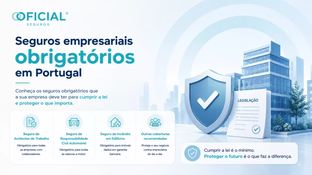 Seguros empresariais obrigatórios em Portugal