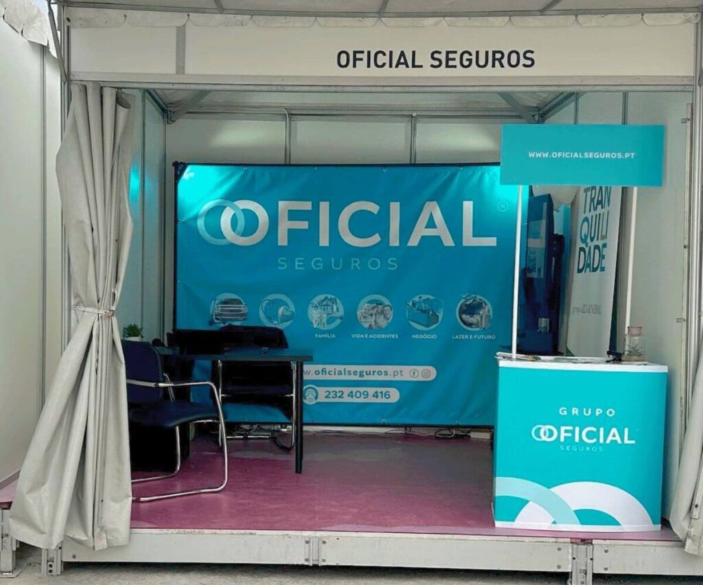 Mediadora de Seguros - Stand em feira promocional Tondela