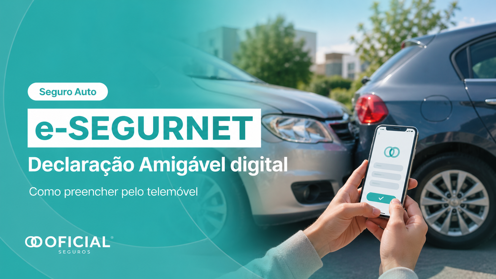 e-SEGURNET — app oficial da Declaração Amigável de Acidente Automóvel em Portugal
