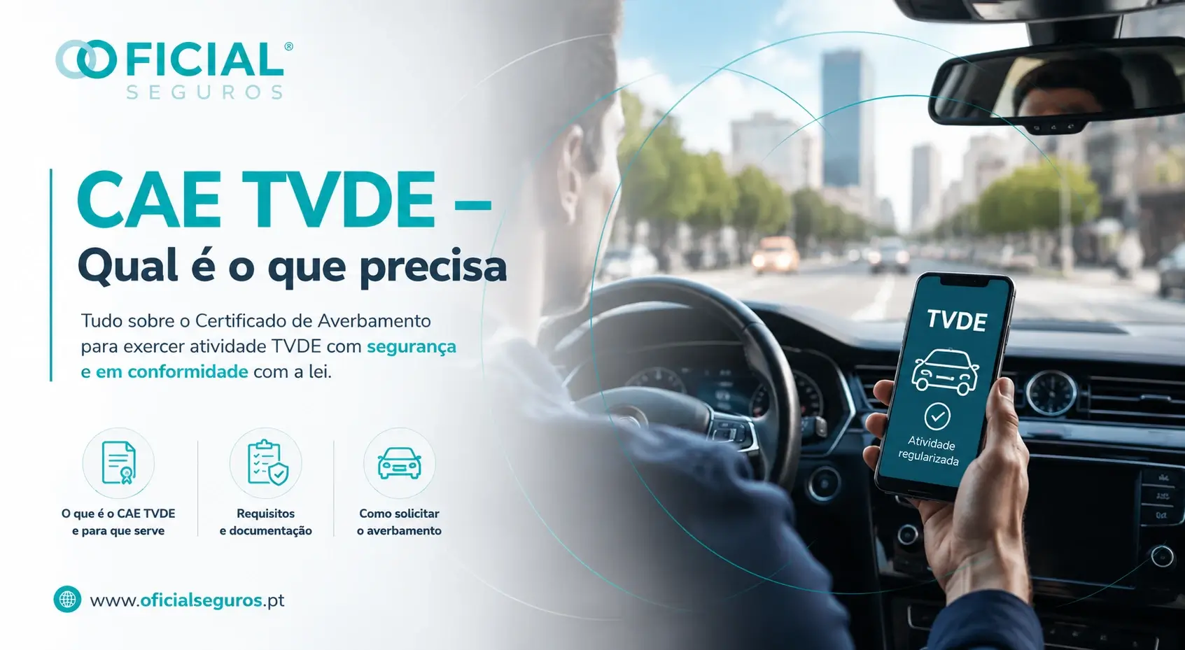 CAE TVDE - Qual é o que precisa