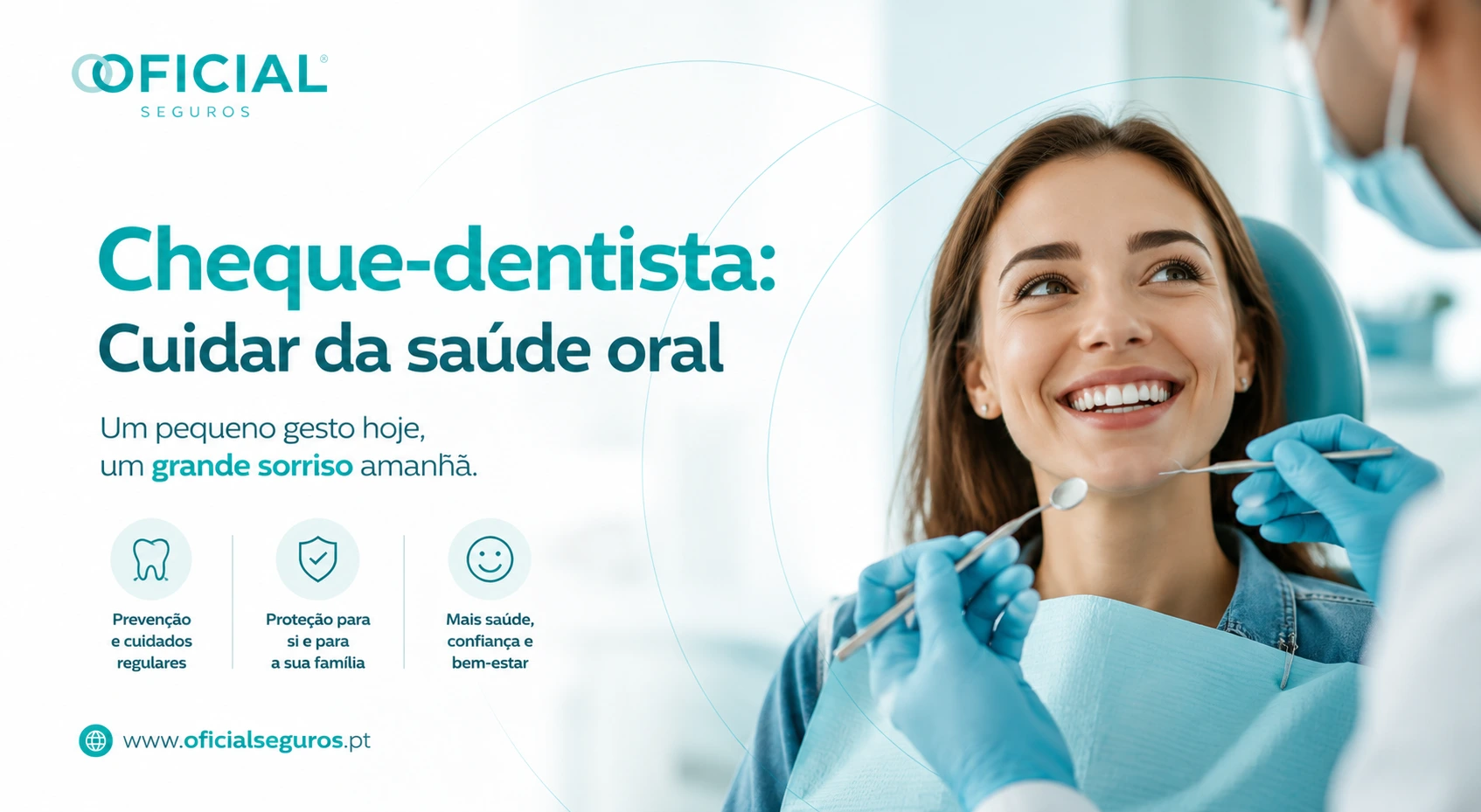 Cheque-dentista - Cuidar da saúde oral