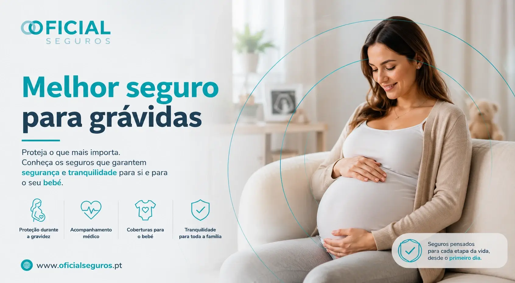Melhor seguro para grávidas e bebés