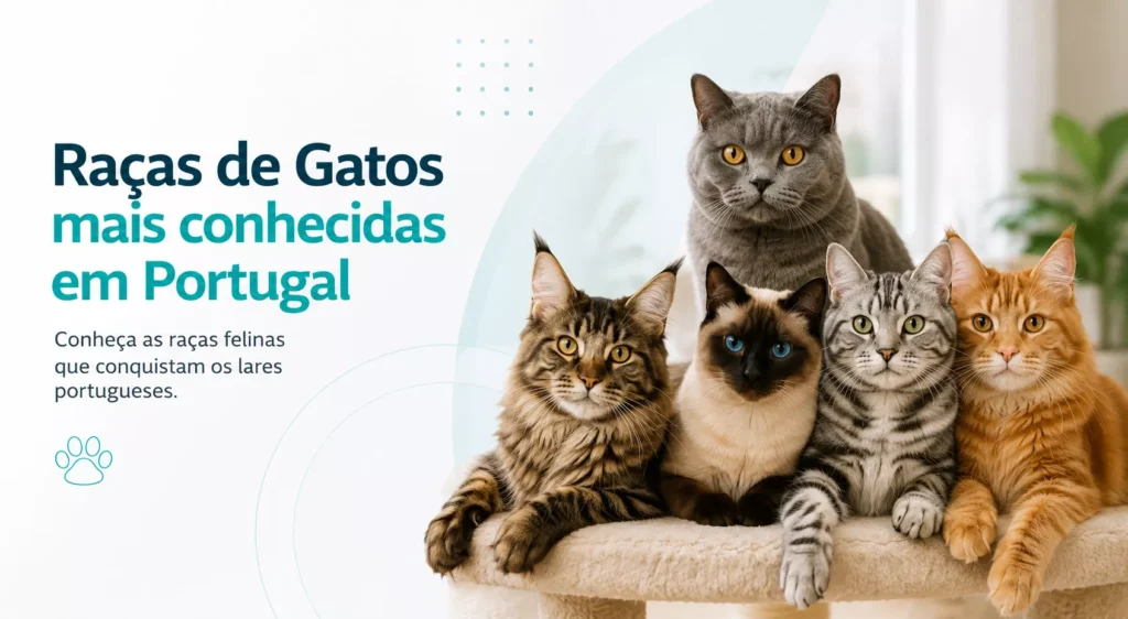 Raças de Gatos mais conhecidas em Portugal