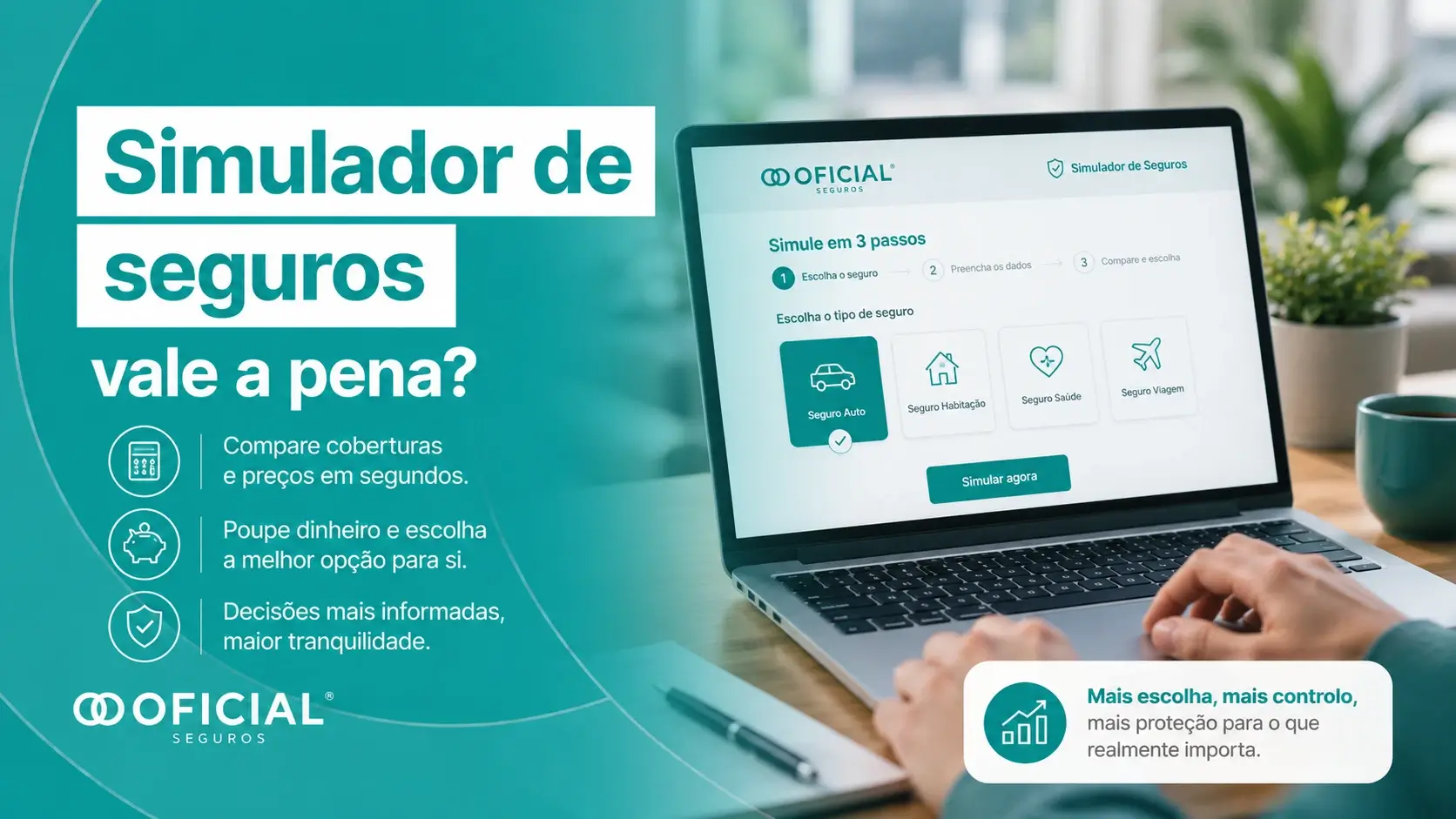 Simulador de seguros vale a pena