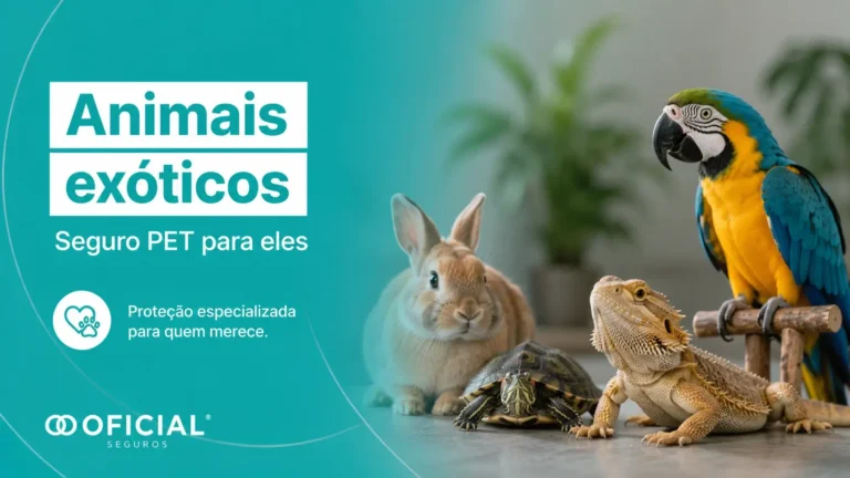 Animais exóticos - Seguro PET para eles