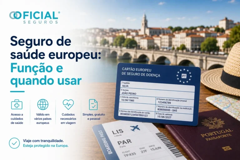 Seguro de saúde europeu - Função e quando usar