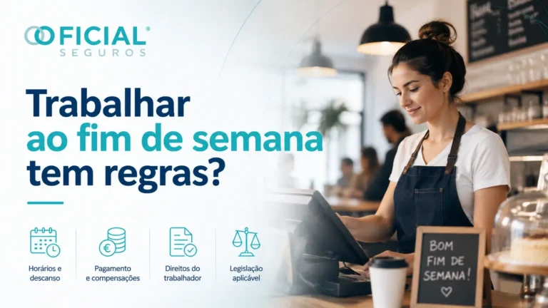 Trabalhar ao fim de semana tem regras