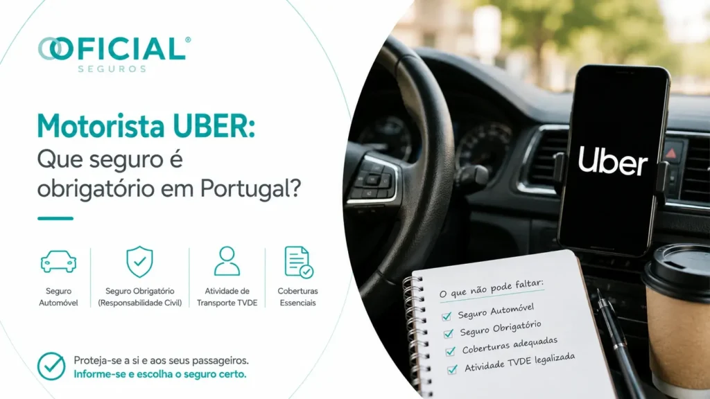 Motorista UBER - Que seguro é obrigatório em Portugal