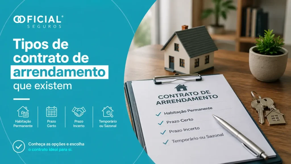 Tipos de contrato de arrendamento que existem