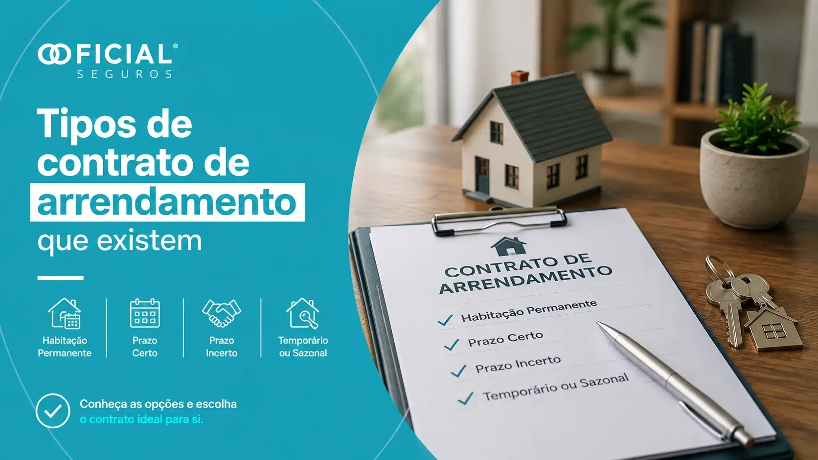 Tipos de contrato de arrendamento que existem