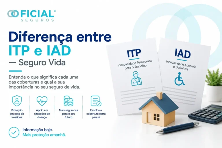 Diferença entre ITP e IAD - Seguro de Vida